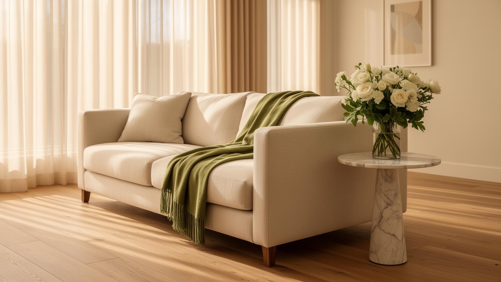 A bright, refined Alberta home interior representing a place to plan a mortgage decision